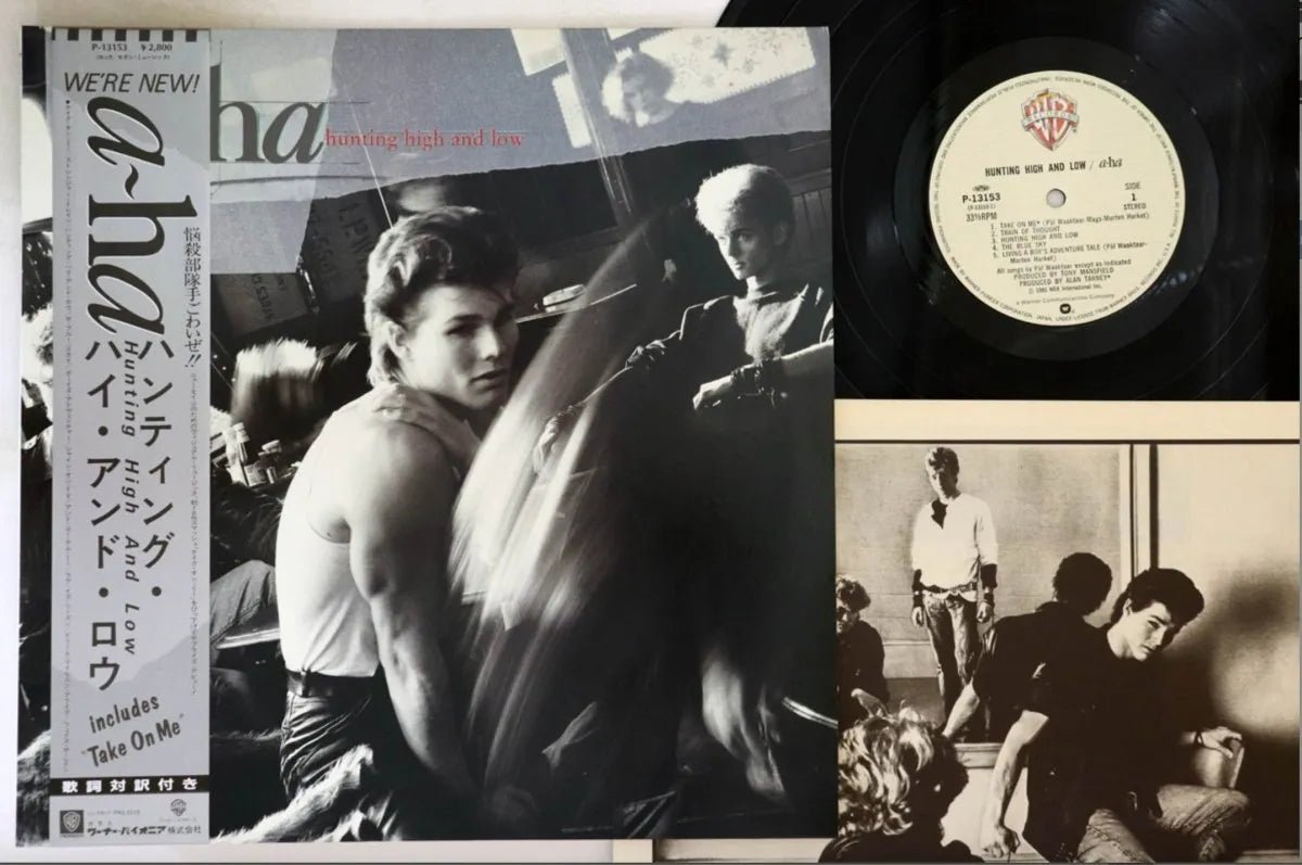 A-Ha - Hunting High And Low - Japanese Vintage Vinyl – Indie Vinyl Den