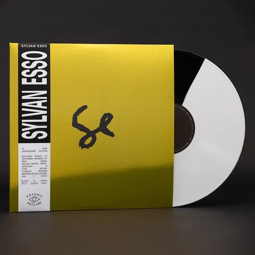 Sylvan Esso - Sylvan Esso (10 Year Anniversary Edition) - Black & White Split Color Vinyl Record