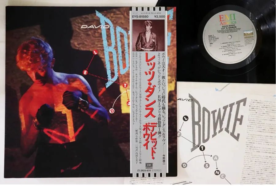 David Bowie - Let's Dance - Japanese Vintage Vinyl – Indie Vinyl Den