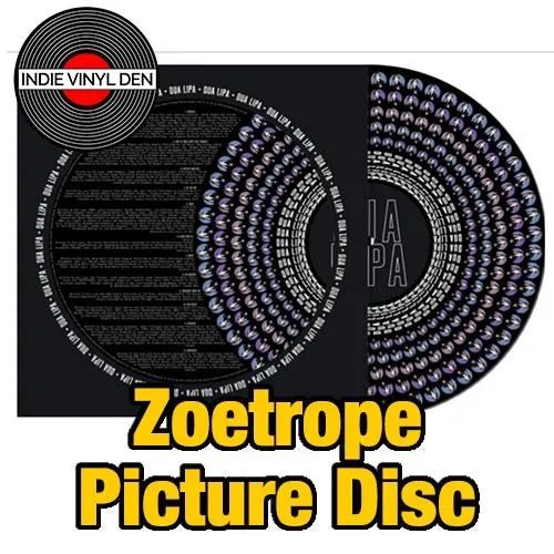 Dua Lipa - Dua Lipa - Zoetrope Vinyl Record – Indie Vinyl Den