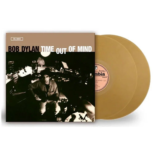 Bob Dylan - Time Out of Mind - Gold Color Vinyl Record 2LP