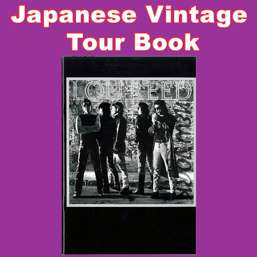 Lou Reed 1990 - Japanese Vintage Concert Tour Book