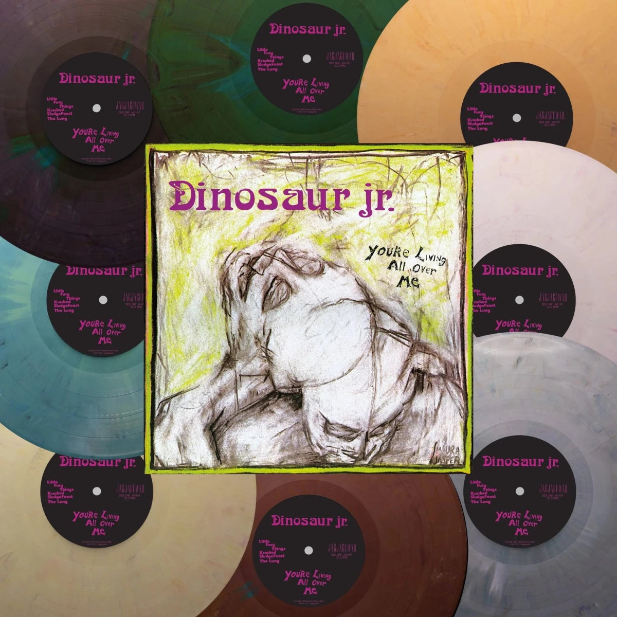Dinosaur Jr. - You're Living All Over Me - Random Eco-Color Vinyl