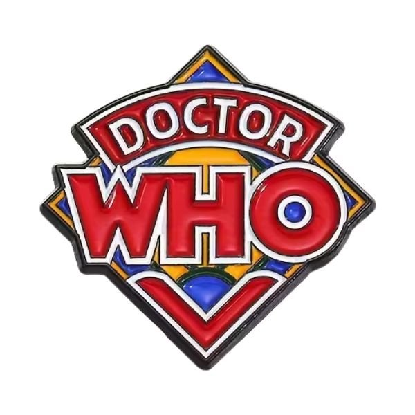 Badges Doctor Who – Set Exterminate ! 1 Grand + 4 Petits Badges Multicolores – Pour Sacs, Vêtements, Fans De La Série – Idée Cadeau