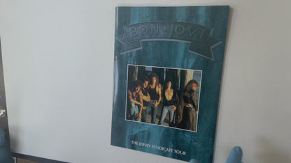 Bon Jovi Jersey Syndicate Tour 1989 - Japanese Vintage Concert Tour Book