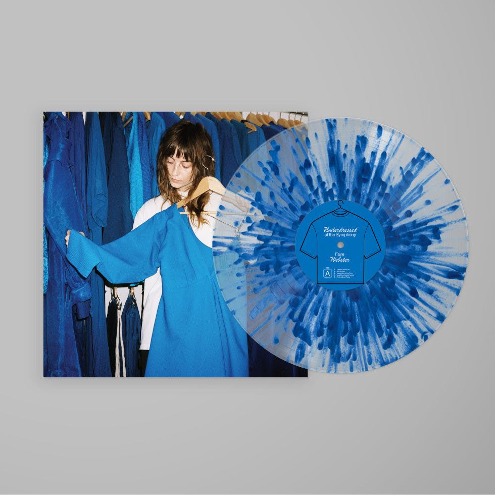 Faye Webster - Underdressed at the Symphony - Blue Chandelier Splatter Color Vinyl Record