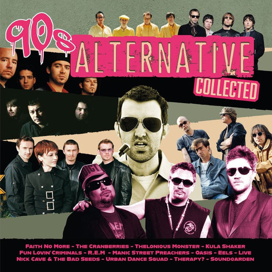 90s Alternative Collected - Various Artists - translucent magenta Color Vinyl Import 180g - Indie Vinyl Den
