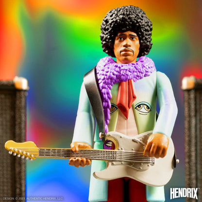 Jimi Hendrix ReAction Figure - Jimi Hendrix (Are You Experienced) - Super 7 - Indie Vinyl Den
