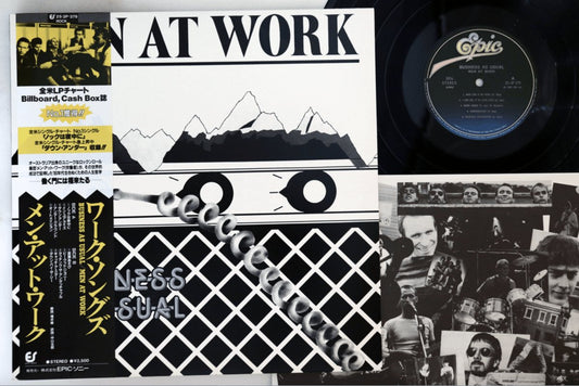 Men At Work - Business As Usual - Japanese Vintage Vinyl - Indie Vinyl Den