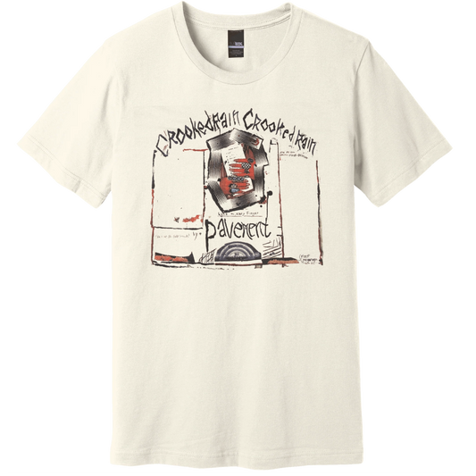 Pavement - Crooked Rain T-shirt - Indie Vinyl Den