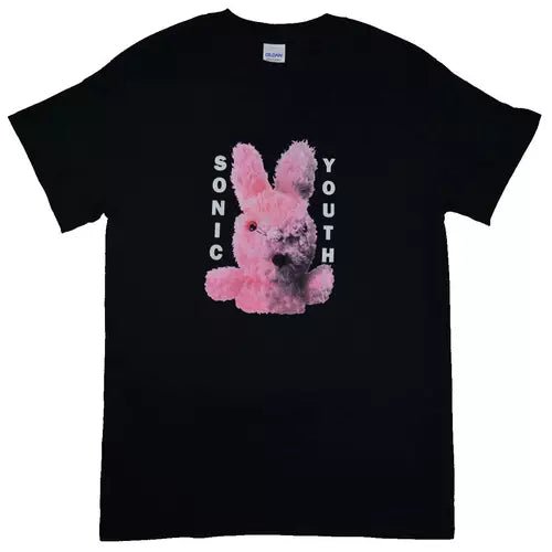Sonic Youth - Dirty Bunny Black T-Shirt - Indie Vinyl Den