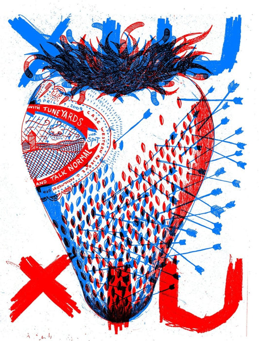 Xiu Xiu - The Spot Cleveland Gig Poster - Indie Vinyl Den