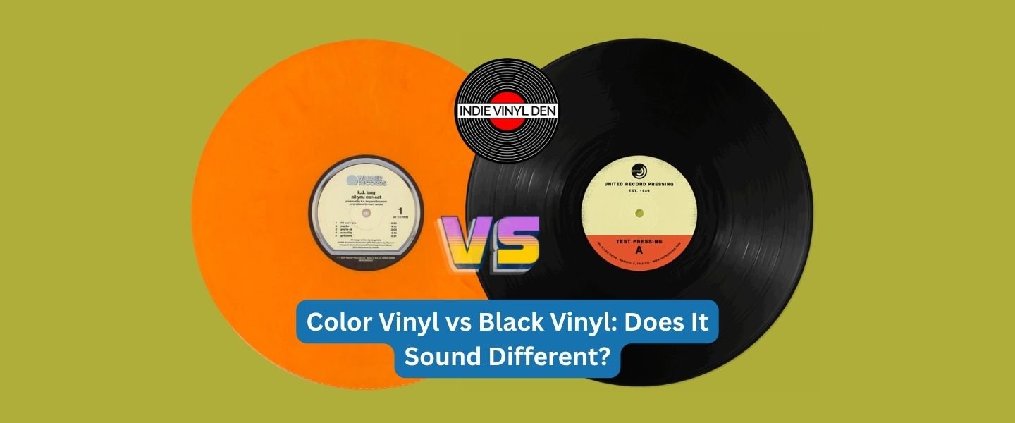 Color Vinyl vs Black Vinyl: Does It Sound Different?
