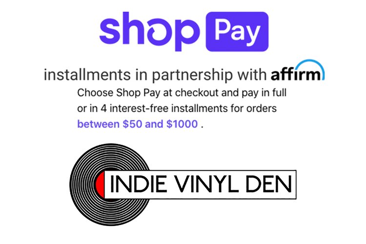 Pay Now or Later - It's up to you. - Indie Vinyl Den