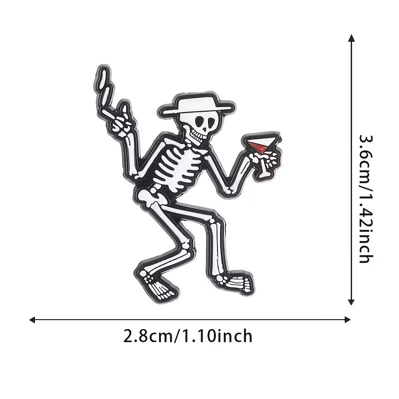 Social Distortion Skelly - Enamel Pin