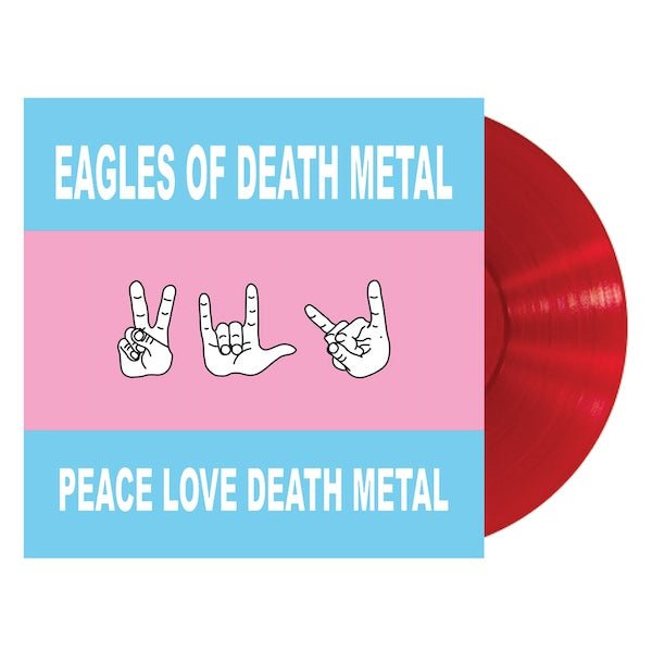 Eagles of Death Metal - Peace Love Death Metal - White or Red Color Vinyl Record - Indie Vinyl Den