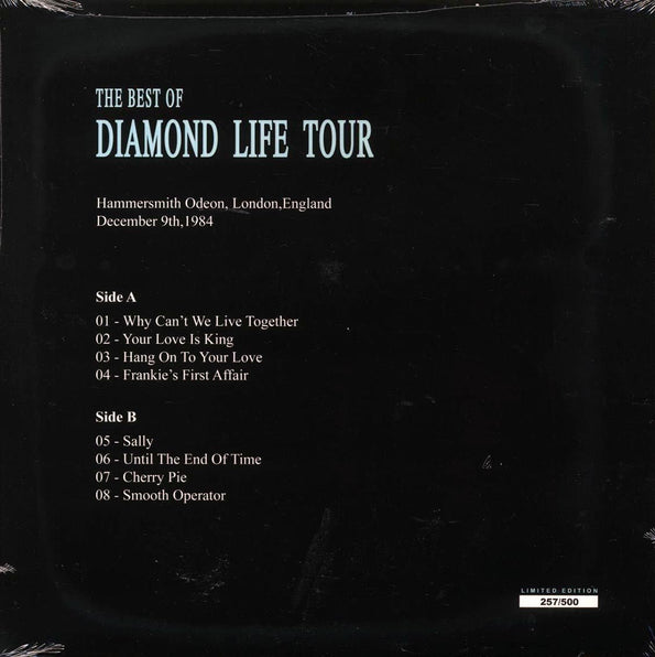 Sade - Live In London: The Best Of Diamond Life Tour - Vinyl Record with CD