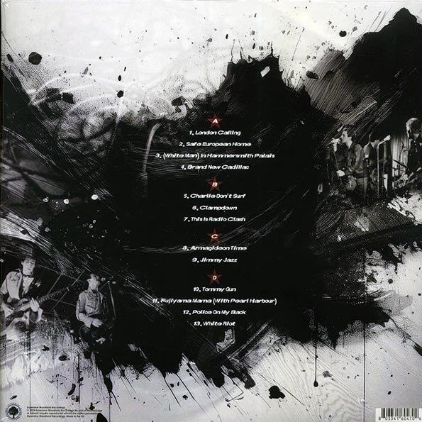 Clash - Tokyo 1982 - Clear Color Vinyl Record 2LP