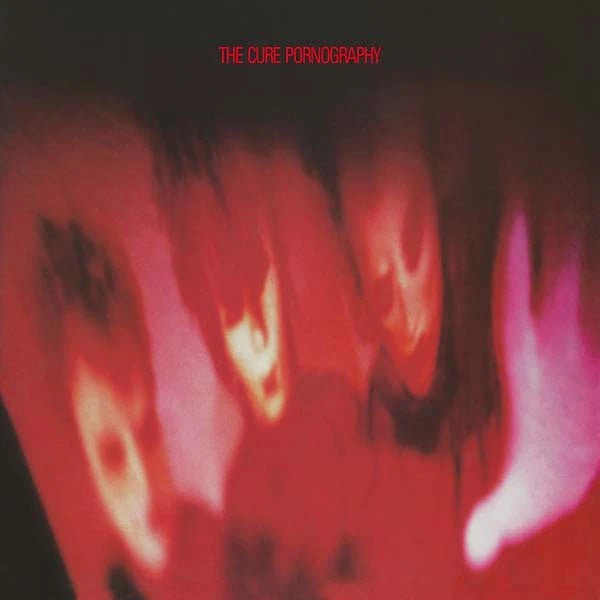 Cure - Pornography - Clear Red Color Vinyl Record