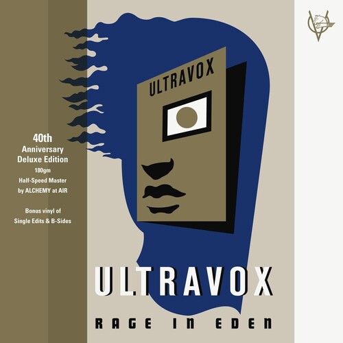 Ultravox - Rage in Eden 40th Anniversary Half-Speed Master - Vinyl Record 180g 2LP