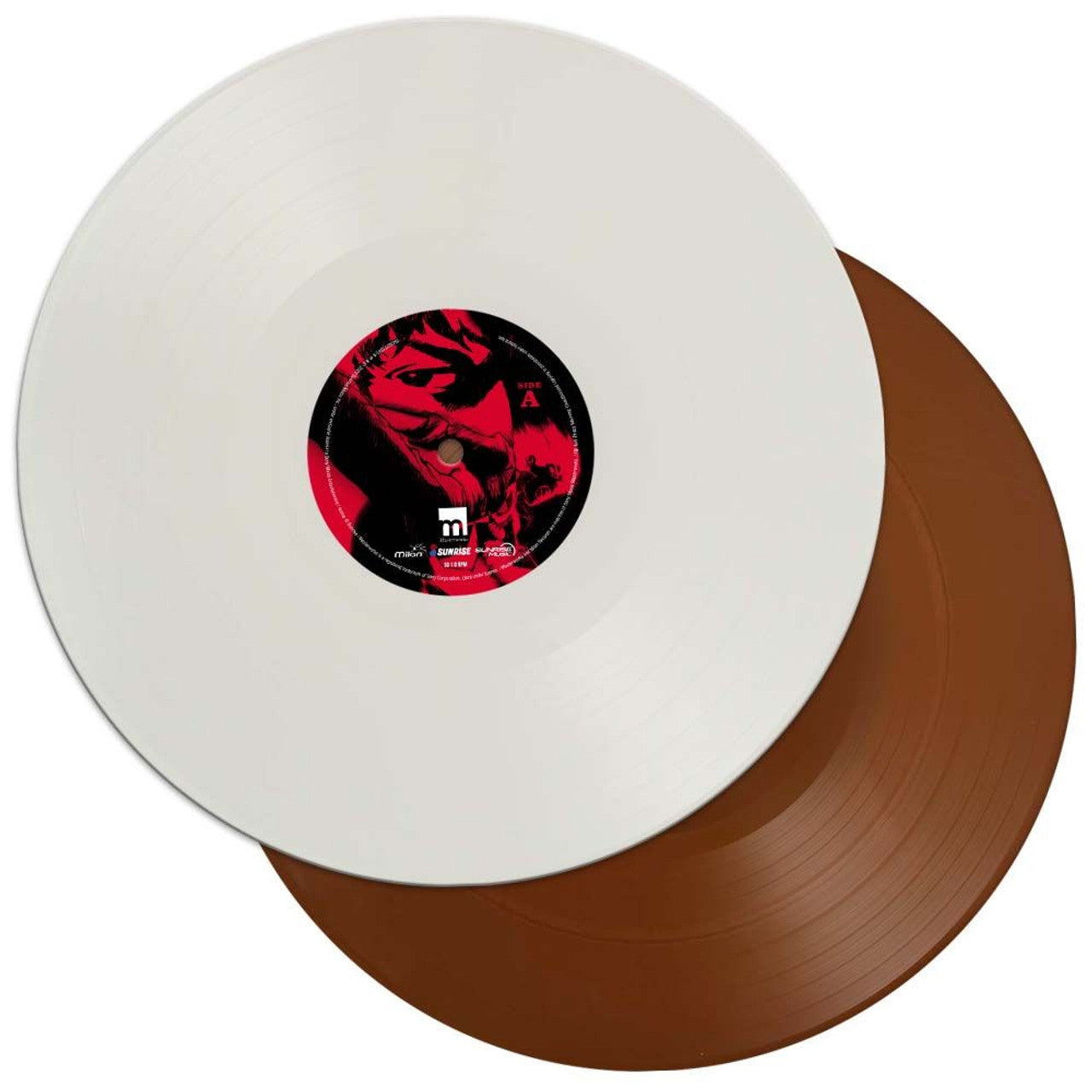 Sicherheitsgurte – Cowboy Bebop OST – Weiß/Braunfarbenes Vinyl 2LP 