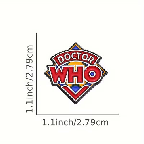 Doctor Who Logo - Enamel Pin