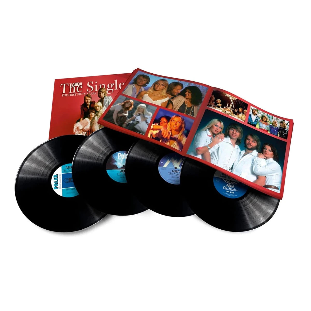 ABBA - The Singles: The First Fifty Years - 4LP Vinyl Record - Indie Vinyl Den