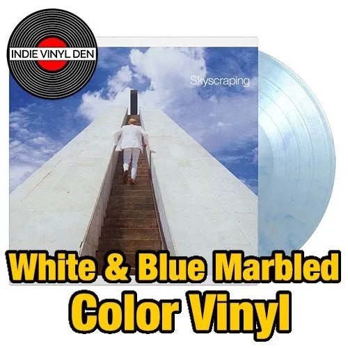 ABC - Rascacielos - Disco de vinilo jaspeado blanco y azul de 180 g, importado 