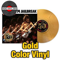 AC/DC - '74 Jailbreak (50th Anniversary) Gold Vinyl Record Import rockit-t-shirts.myshopify.com #Indie_Vinyl_Den#