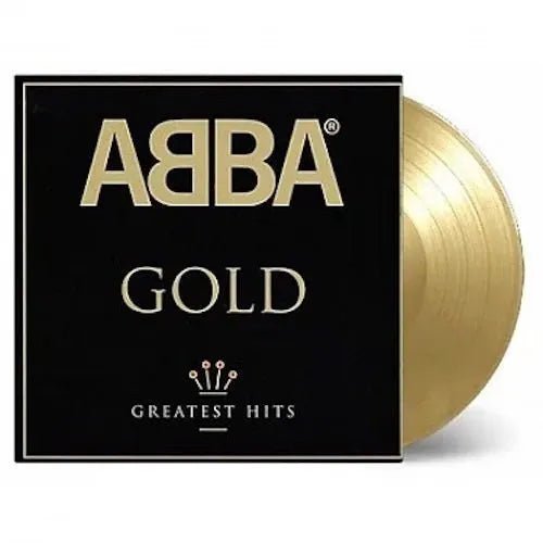 Abba - Gold: Greatest Hits - GOLD Color Vinyl Record 2LP Import rockit-t-shirts.myshopify.com #Indie_Vinyl_Den#