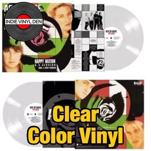 Ace of Base - Happy Nation - Clear Color Vinyl Record Import *