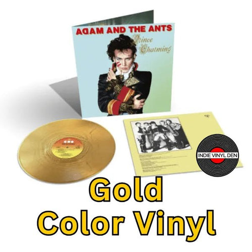 Adam and the Ants - Prince Charming - Gold Color Vinyl Record rockit-t-shirts.myshopify.com #Indie_Vinyl_Den#