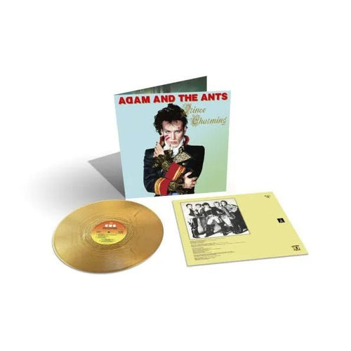 Adam and the Ants - Prince Charming - Gold Color Vinyl Record rockit-t-shirts.myshopify.com #Indie_Vinyl_Den#