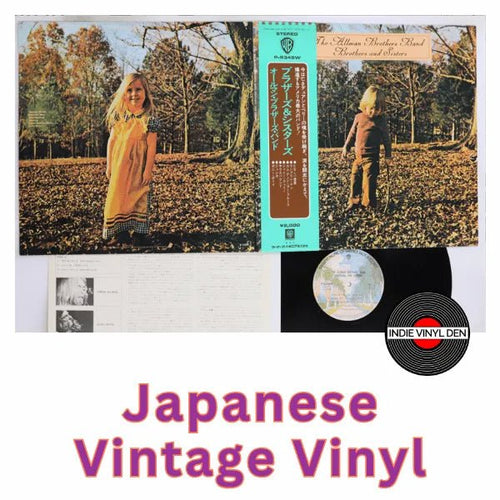 Allman Brothers Band - Brothers & Sisters - Japanese Vintage Vinyl rockit-t-shirts.myshopify.com #Indie_Vinyl_Den#