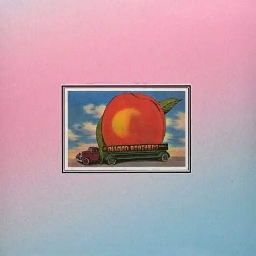 Allman Brothers Band - Eat A Peach - Pink & Blue Color Vinyl Record Import * rockit-t-shirts.myshopify.com #Indie_Vinyl_Den#