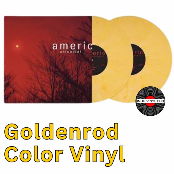 American Football = American Football (LP4) - Goldenrod Color Vinyl Record