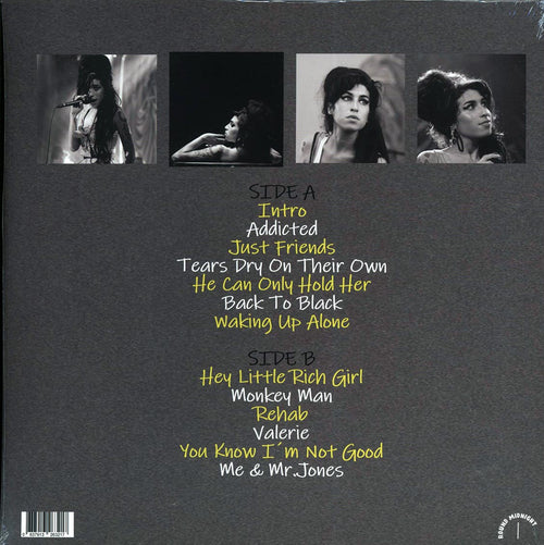 Amy Winehouse - Soaked In Soul: Live At Eurockeennes De Belfort Vinyl Record