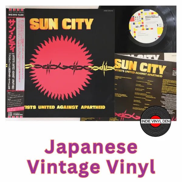 Artists United Against Apartheid - Sun City - Japanese Vintage Vinyl