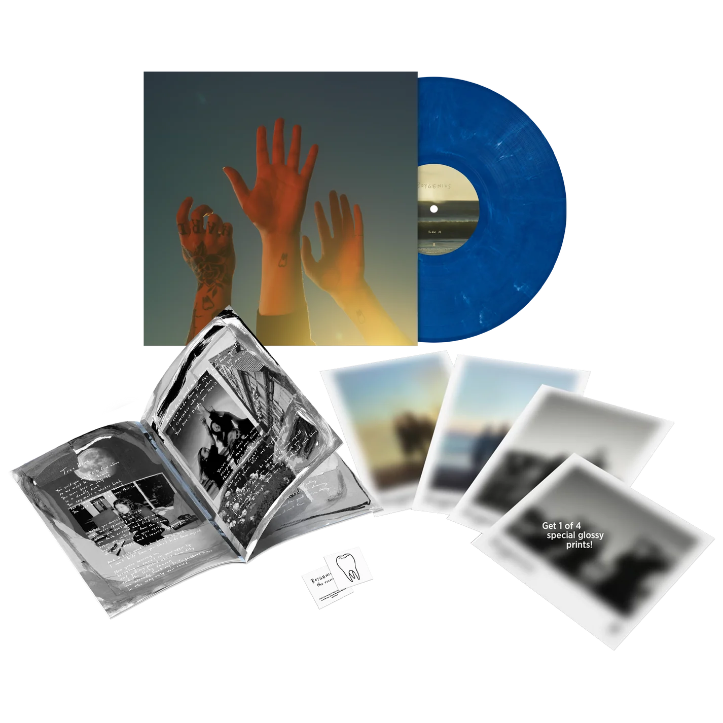 boygenius - record - Blue Jay Color Vinyl Record