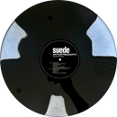 Suede - Antidepressants - ‘Broken’ Effect crystal Clear & Black Color Vinyl