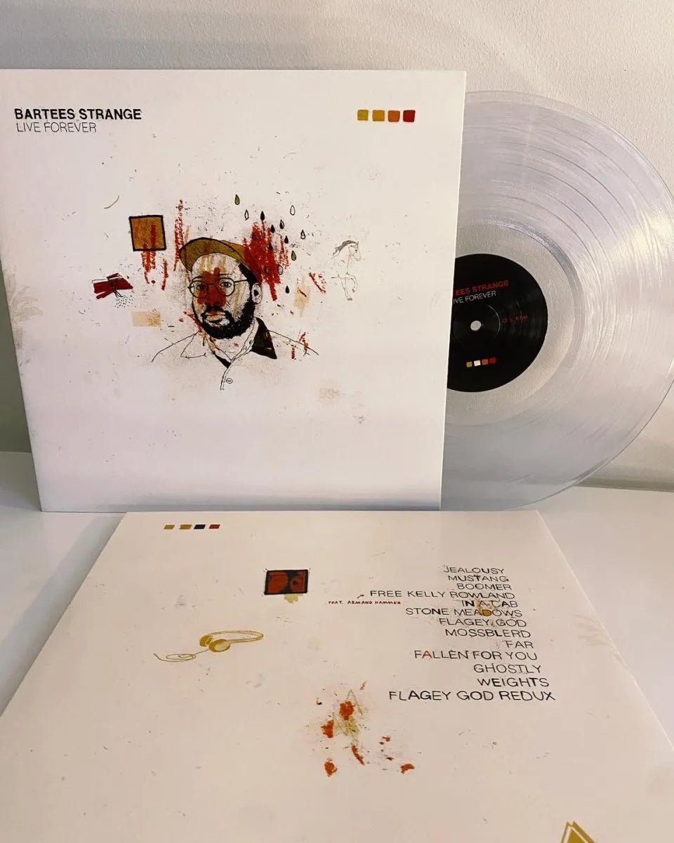 Bartees Strange - Live Forever - Deluxe Clear Color Vinyl Record