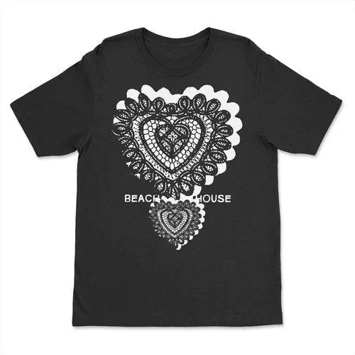 Beach House Once Twice Melody BLACK T-Shirt
