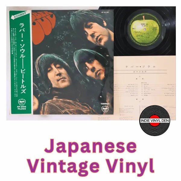 Beatles - Rubber Soul - Japanese Vintage Vinyl