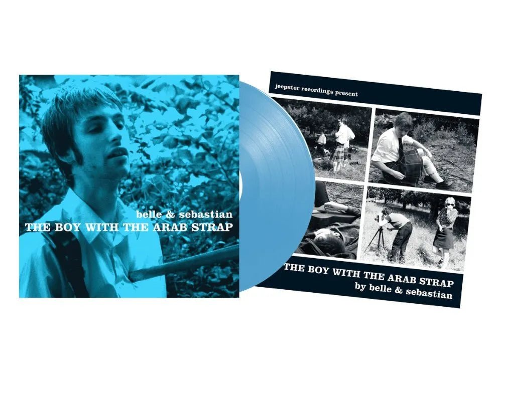 Belle and Sebastian - The Boy With The Arab Strap - 25th Anniversary Blue Color Vinyl rockit-t-shirts.myshopify.com #Indie_Vinyl_Den#