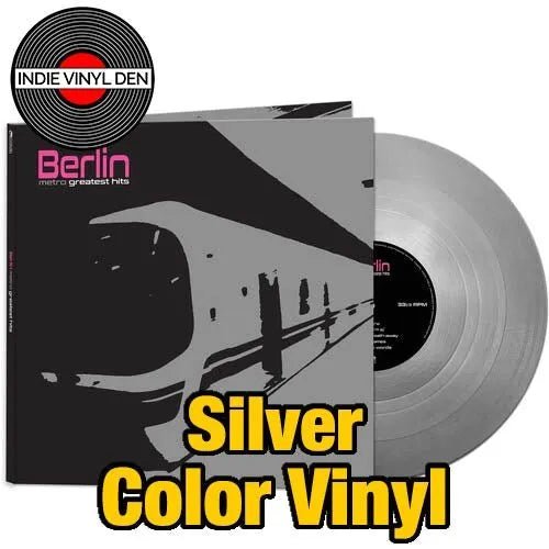 Berlin - Metro - Greatest Hits - Silver Color Vinyl Record