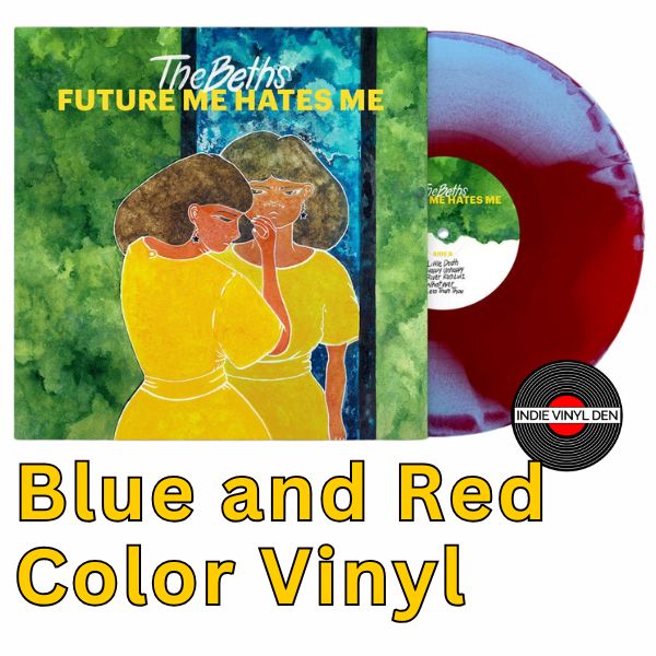 Beths, The  - Future Me Hates Me - Blue and Red Color Vinyl Record