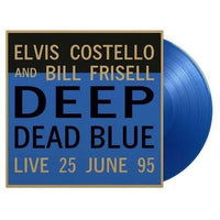 Bill Frisell and Elvis Costello - Deep Dead Blue - Trans Blue Color Vinyl rockit-t-shirts.myshopify.com #Indie_Vinyl_Den#