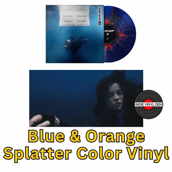 Billie Eilish - Hit Me Hard And Soft [Anniversary Edition] - Blue & Orange Splatter Color Vinyl * rockit-t-shirts.myshopify.com #Indie_Vinyl_Den#