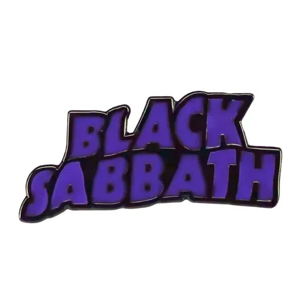 Black Sabbath Logo - Enamel Pin