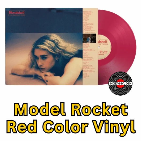 Blondshell - If You Asked For A Picture - Model Rocket Red Color Vinyl Record